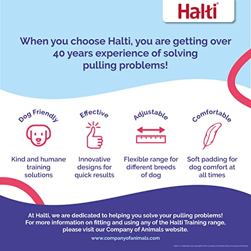 Halti Headcollar - Stop Your Dog Pulling on the Leash. Adjustable, Reflective and Lightweight, with Padded Nose Band. Dog Training Anti-Pull Collar for Medium Dogs (Size 2, Red) by Halti - Image 6