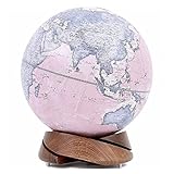 globo terraqueo hinchable el corte ingles El globo terráqueo colocado en la base puede girar en cualquier dirección. Al mismo tiempo, de acuerdo con el diseño de la esfera del globo en sí, no importa cómo gire horizontalmente, el globo eventualmente se ajustará automáticamente y volverá a su posición original para garantizar que la esfera mantenga la posición del ángulo amarillo-rojo.