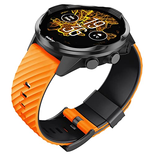 Correa Deportiva 24mm para Suunto 7/D5 Silicona miniatura 3