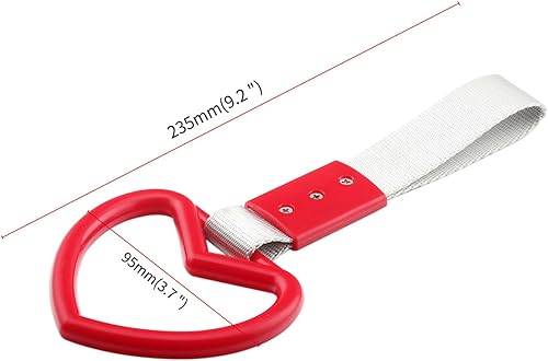 Miniatura 4 de JDM-Style Apoyabrazos Metro Tren Autobús Manija de Remolque Correa de Remolque Deriva Charm Coche Bus Charm Herramienta de Deriva Parachoques Bucle