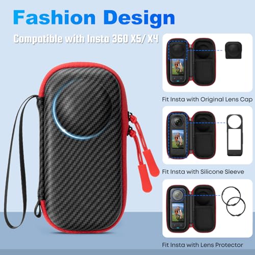 Estuche protector rígido para Insta 360 X5 X4 miniatura 2