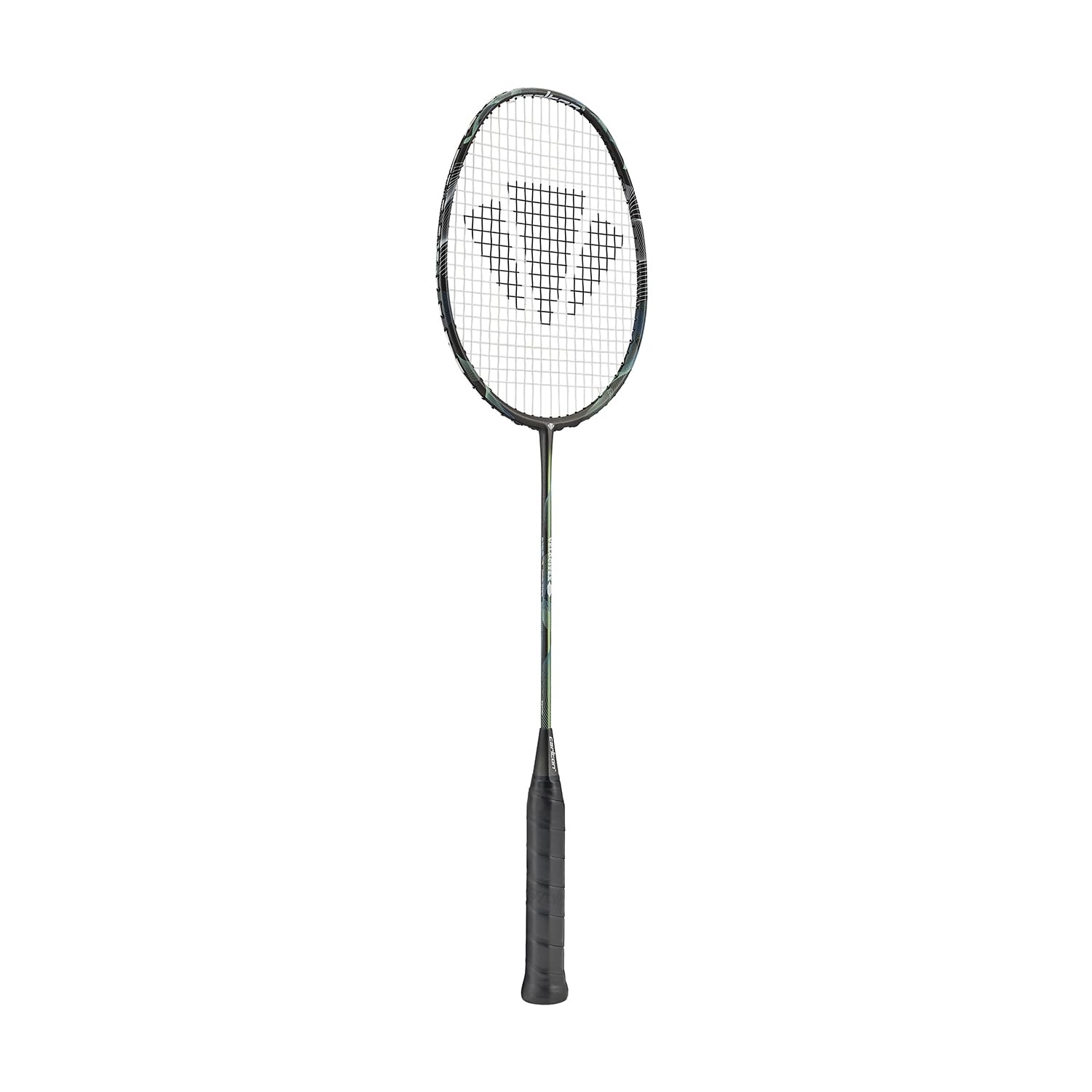 Carlton Velocitex V200 Badminton Racket, Dark Green/Black (Matt)