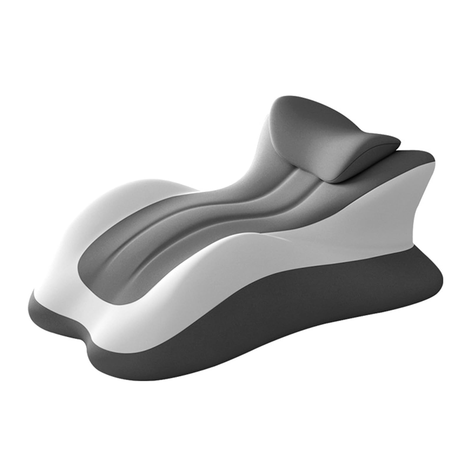 Tsophreniq Orthopaedic Comfort Pillow Ventilated Fabric Sitting Lying Positions Washable Ergonomic Fluctuation Plan Pillow