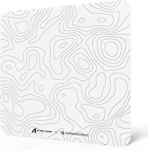 Tapis de souris texture nano-gravée MAMBASNAKE CM05 pour un suivi haute précision