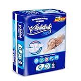 Fralda Descartável Geriátrica Prevent Care Pacotão Revenda Fita (TAMANHO G 50 UNIDADES 70 a 85kg)