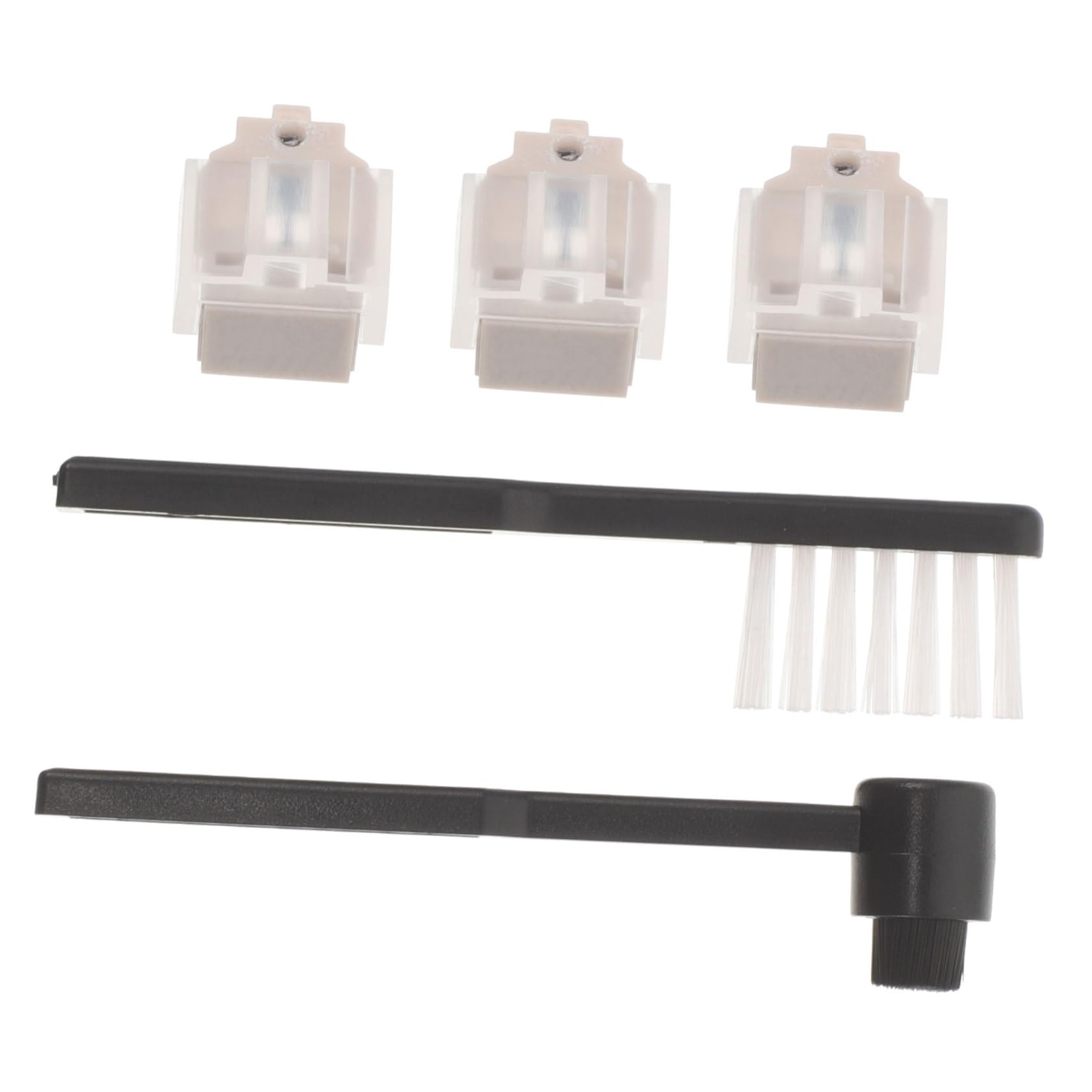 YARNOW Set Puntine di Ricambio per Giradischi T-lp60 con Stilo ad Alta Fedeltà, Spazzola la Pulizia dello Stilo per Dischi in Vinile, Accessori per Giradischi per Appassionati