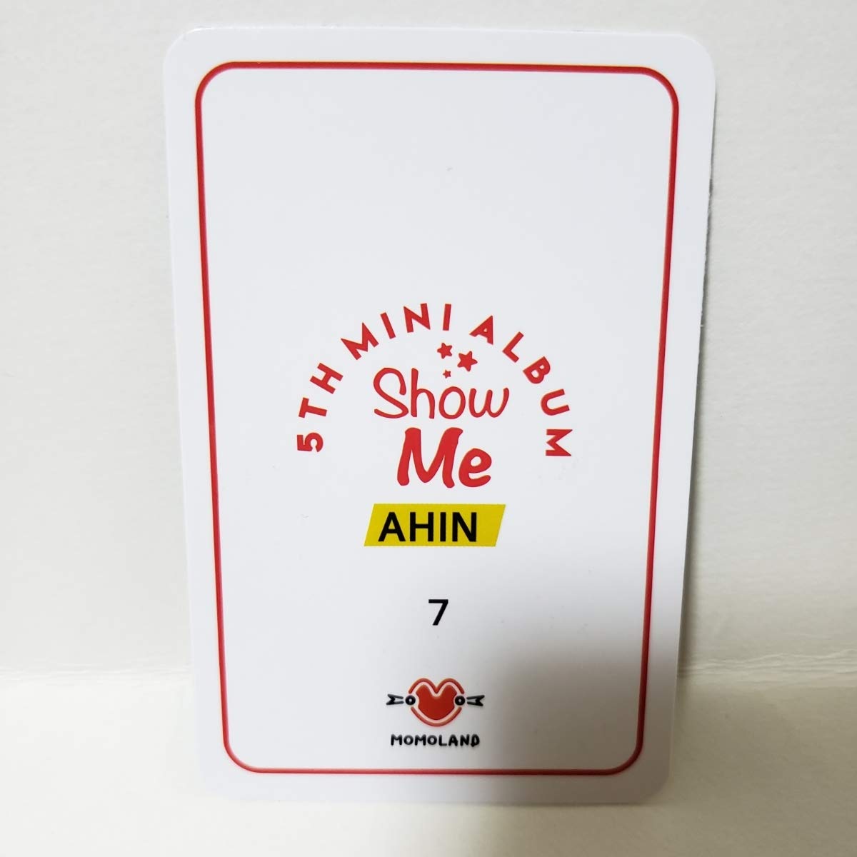 Amazon.co.jp: MOMOLAND 5th MINI ALBUM I'm So Hot トレカアイン AHIN