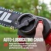 SKIL PWR CORE 40 Brushless 40V 10'' Pole Saw Kit with Over 9ft. Telescoping Shaft & Angled Head, Includes 2.5Ah Battery and Auto PWR Jump Charger - PS4561C-10