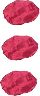 3 Pçs Touca De Cetim Chapéu De Menina Chapéu Feminino Gorro De Quimioterapia Gorro De Cabelo Médico Capa De Cabelo Para Dormir Touca De Dormir Com Cordão Para Dormir Para Mulher