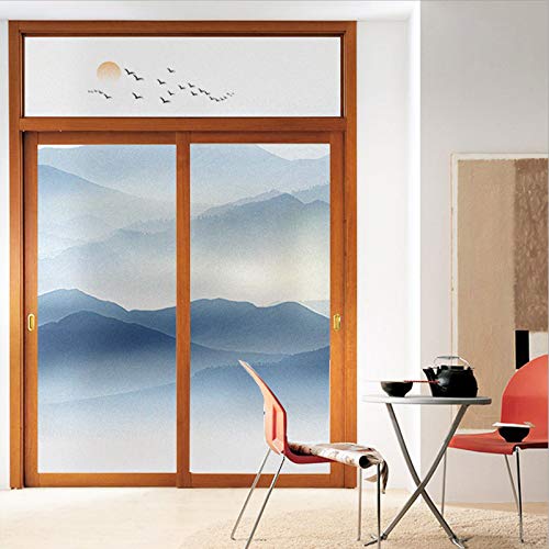 Película de privacidad para ventana 35x70cm sin pegamento miniatura 2
