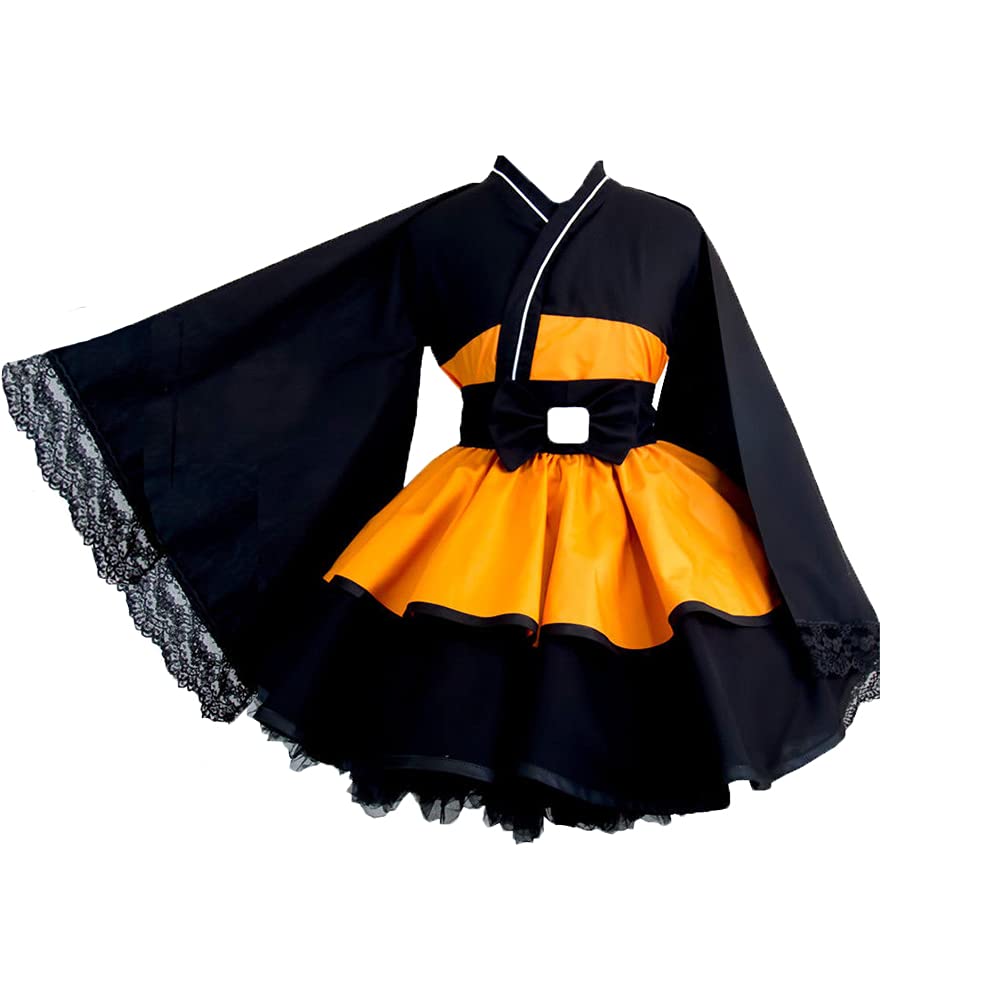 Lolita Kimono Akatsuki Anime Cosplay Dress