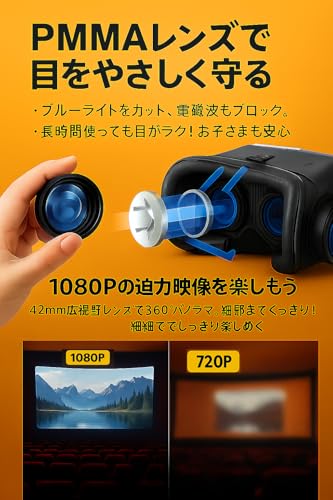 VR SHINECON スマホVRゴーグル G04E の商品画像 3