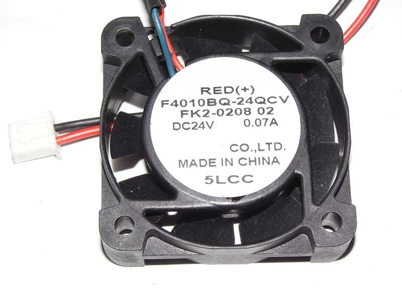 Ventilateur axial 40mm 24V F4010BQ-24QCV à double fil pour mini boîtier