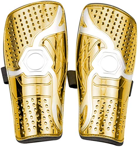 Parastinchi Bambini Calcio Con Protezione HEX - Manicotto Assorbimento Urti In Nylon/elastan, Antiscivolo, Nero