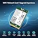WiFi 7 Wireless Card Intel BE200 NGW, Bluetooth 5.4, 5800Mbps M.2/NGFF Not Support AMD, Only Supports Intel 12th Generation and Above CPUs Windows 10/11 (64bit), Linux