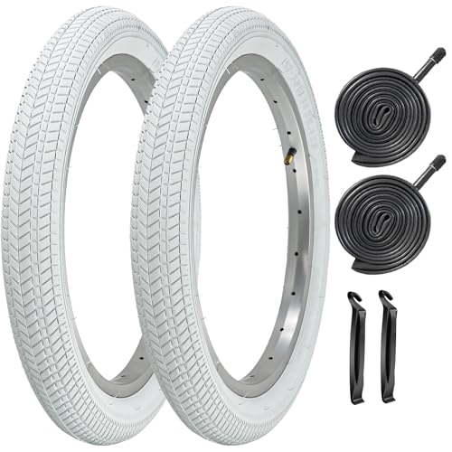 18' Bike Tires 18 X 2.125 and 18 Inch Folding Bicycle Replacement Tire Fit 18x...