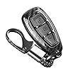 Carrfan Carbon Remote Key Fob Hoes voor Fords/Focus/Fiesta/Kuga/C-Max