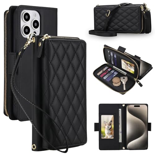 Étui portefeuille iPhone 12 Pro Max doté de 8 emplacements pour cartes