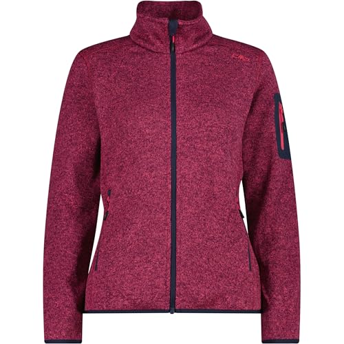 Veste en maille polaire CMP pour femme magenta grande taille 3XL