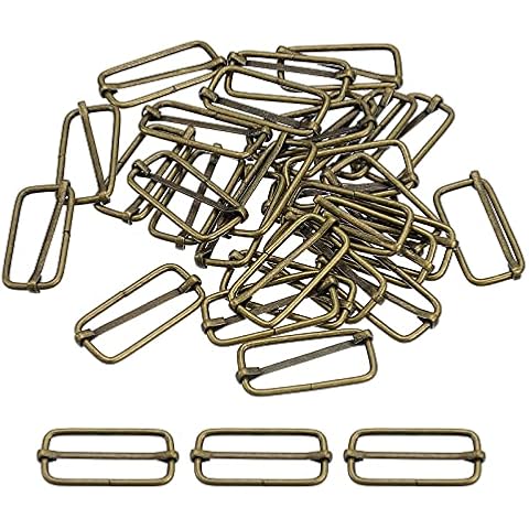 Glissières Boucles Sourcing Map 30pcs Cover