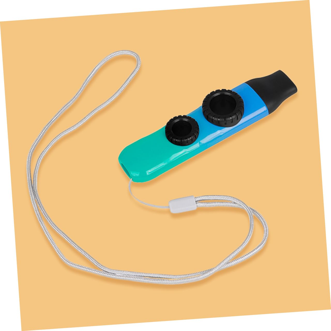 TOYANDONA 4ensembles Kazoo Professionnel Pour Guitare Et Ukulélé De Kazoo Double Trou Avec Membrane Instrument Musical Pour Garçon Fille Et Adultes Couleur Dégradée