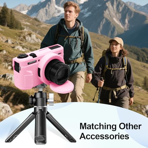 Funda para Cámara Canon Powershot G7 X Mark II Rosa miniatura 6
