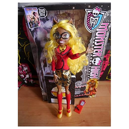 Monster High Frights, Camera, Action! Clawdia Wolf Doll