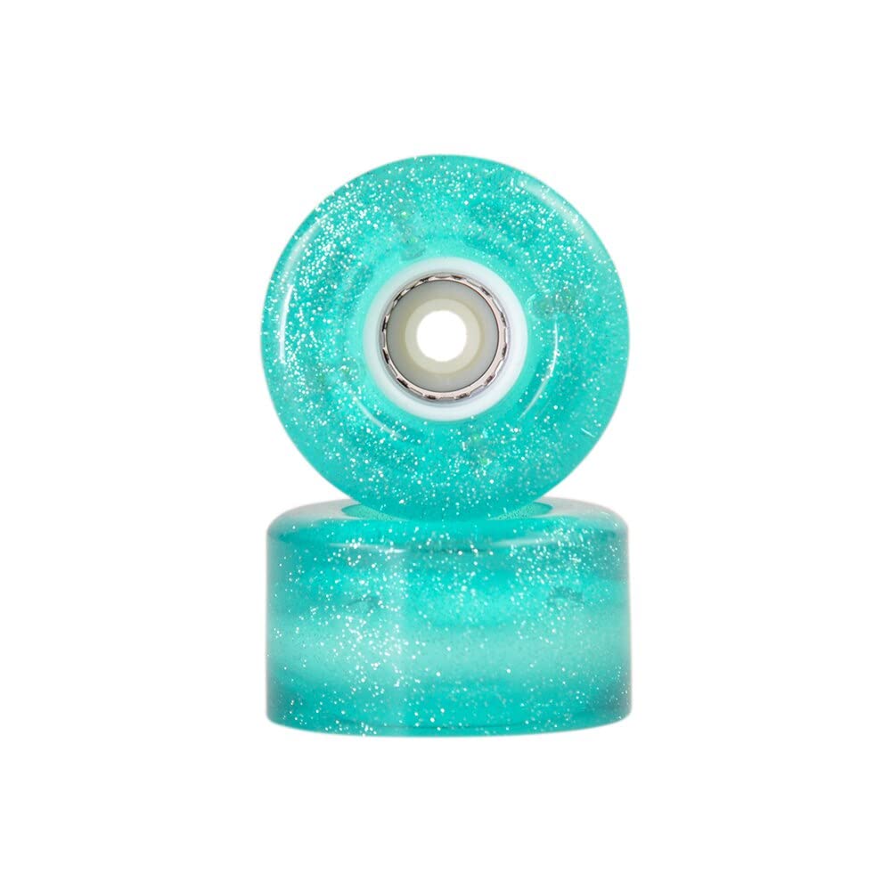 Luminous Skateboard Wheels 8 Piezas 58x32mm Ruedas de patín de Ruedas Patinaje Deslizante luz hasta patineta de Cuatro Ruedas Accesorios for Patines