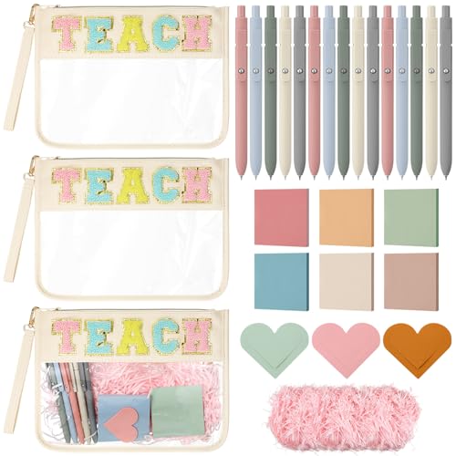 Eaasty 3 Set Christmas Teacher Gift Bulk Teacher Appreciation Gift, Morandi