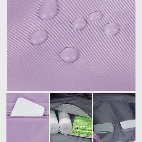 Kulken Travel Bag with Wheels, Beente Expandable Trave Suitcase, 2025 New Large Capacity Travel Bag - Universal Wheel Removable, Large Capacity Duffle with Wheels (Pink)3