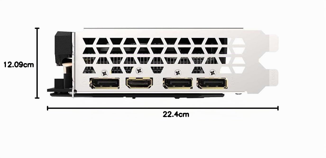 Gigabyte Gv-N166SOC-6GD GeForce GTX 1660 Super OC 6G - Tarjeta gráfica, 2 Ventiladores de Fuerza de Viento, Memoria GDDR6 de 6 GB y 192 bits, Tarjeta de vídeo