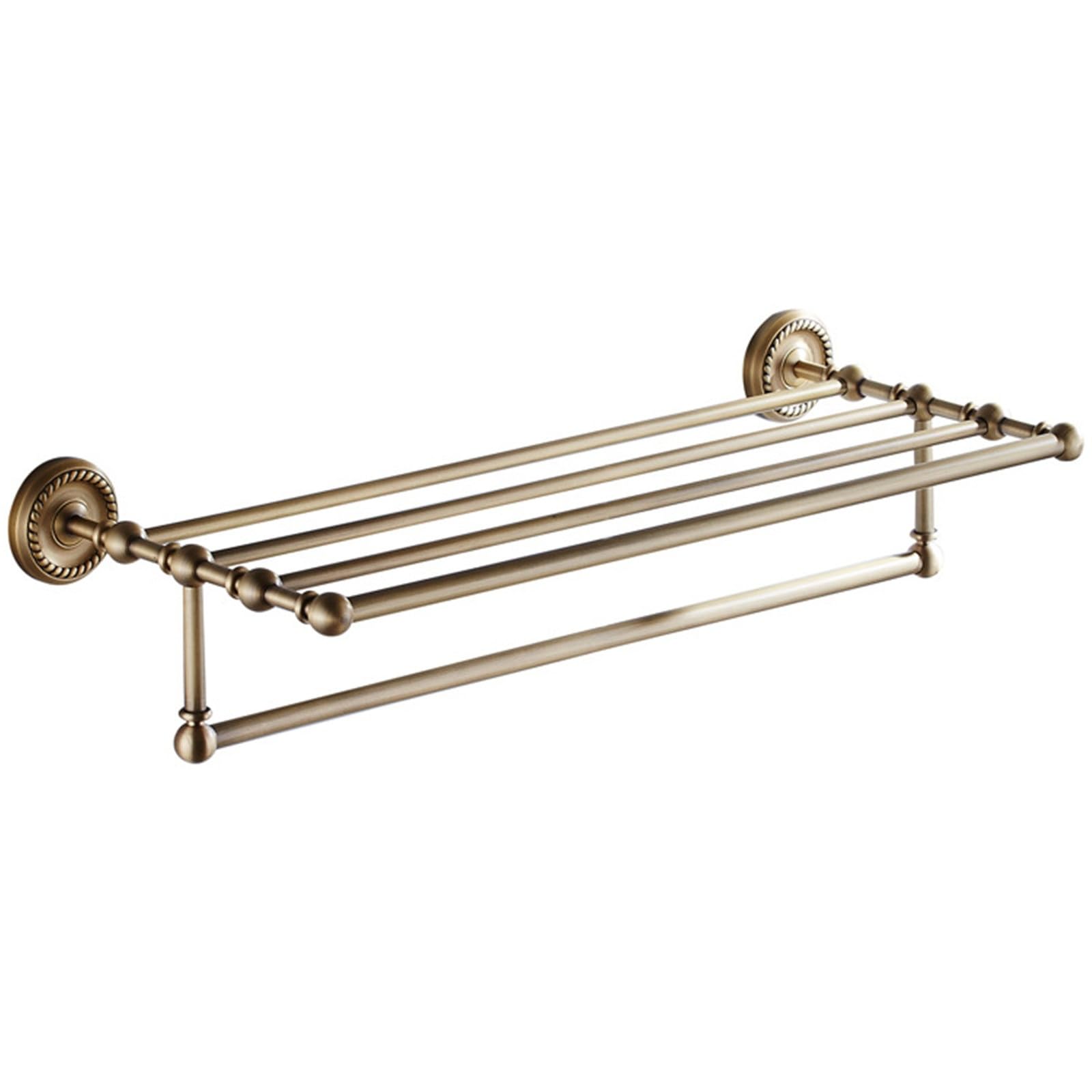 Towel Rail Wall Mounted Antique Towel Rack Vintage Bath Holder for Bathroom