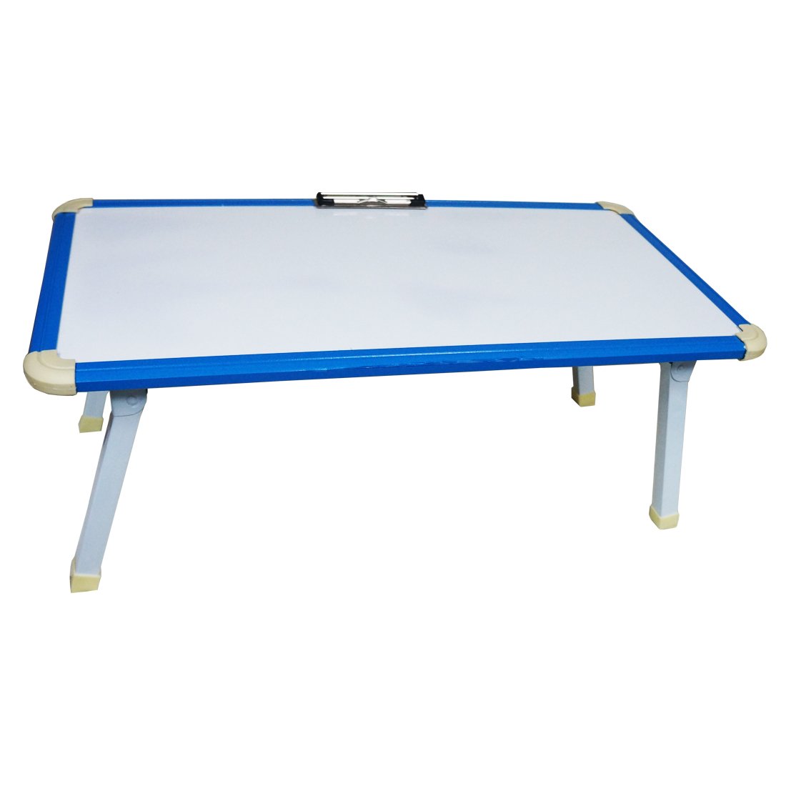 MUREN Metal Study Table White Writing Cum Study-S Plywood 1