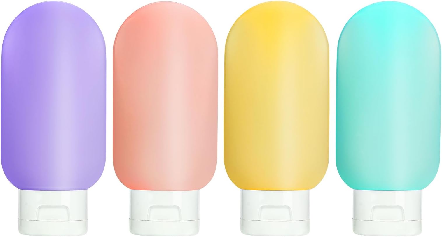 TSA Approved Travel Bottles Set for Toiletries Squeeze