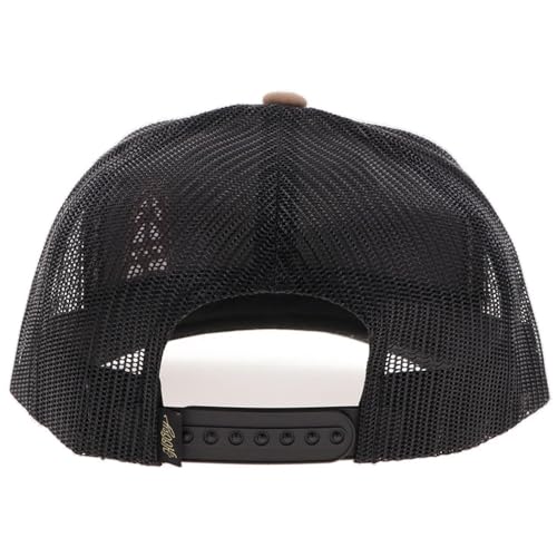 Image of HOOEY Oil Gear (HOG) Trucker Hat for Men - Adjustable Snapback Mesh Baseball Cap - Western Work & Casual Wear Breathable Mesh