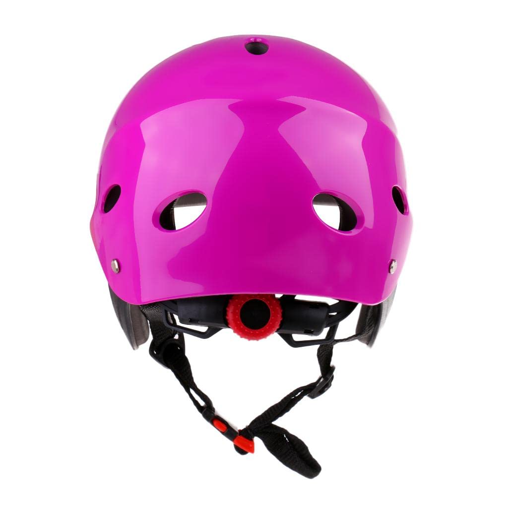 Casco de seguridad para deportes acuáticos wakeboard kayak canoa con protector de oídos verde talla L