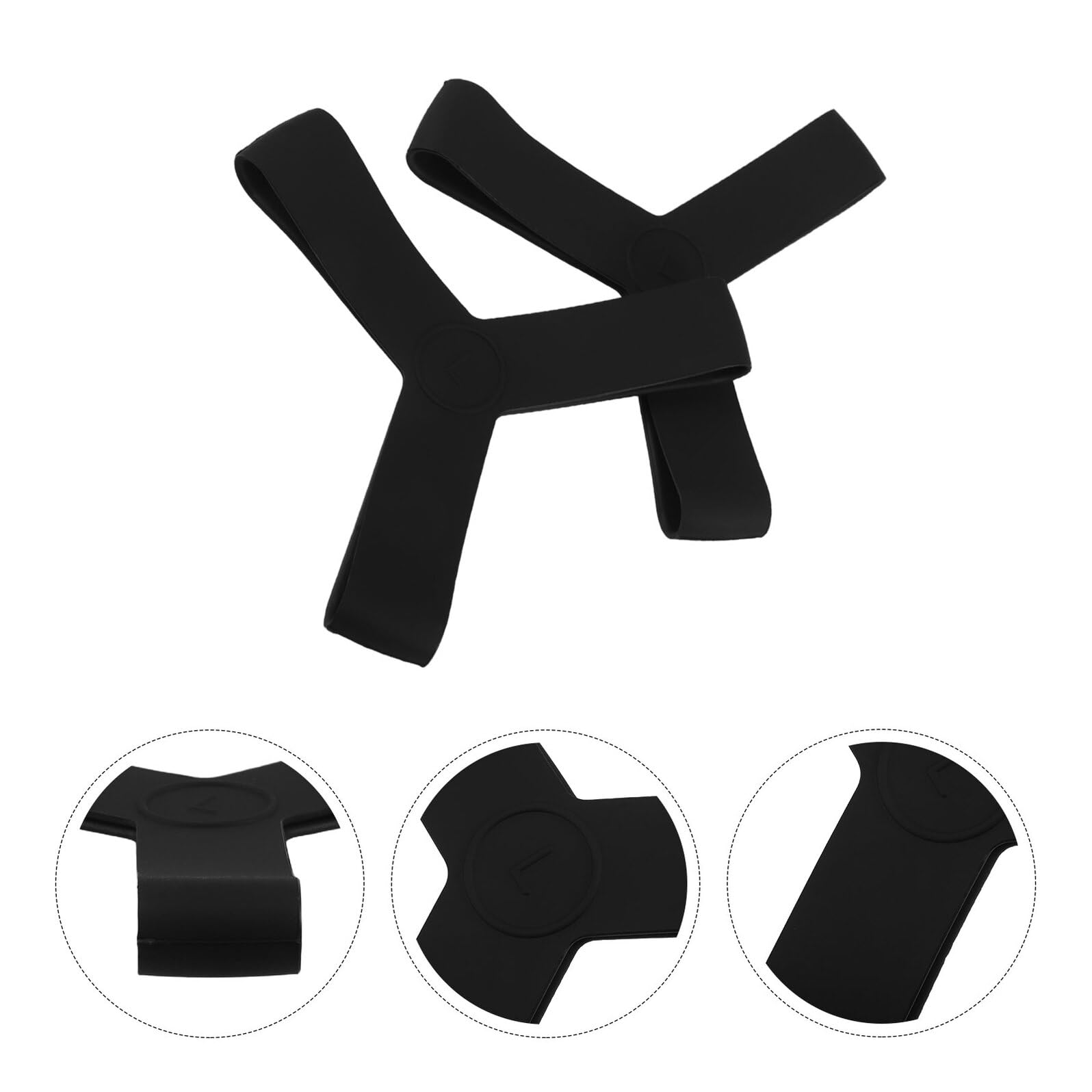 Sujetadores de Silicona Elásticos para Aletas de Buceo Talla L 42-45 Correas Fijas para Talones Resistentes al Desgaste Ideales para Esnórquel y Piscina 1 Par