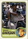 2018 Topps Heritage High Number Reggie Jackson Highlights #RJH-1 Reggie Jackson Athletics