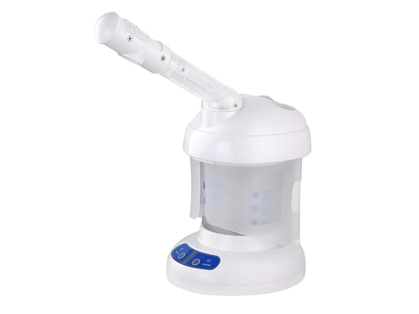 Beltom® Vaporizzatore per Pulizia viso e Cura dei capelli da tavolo multifunzione parrucchieri ed estetiste - Modello completo di Erogatore viso e Casco per capelli