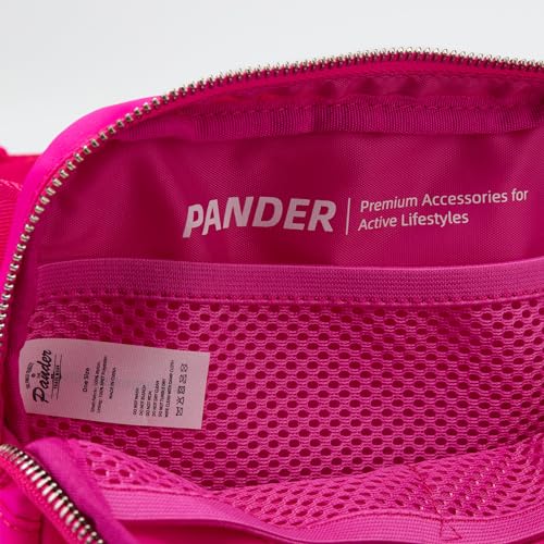 Image of Pander Belt Bag for Women, Fashion Waist Packs, Crossbody Bags, Everywhere Belt Bag with Adjustable Strap (Sonic Pink).
