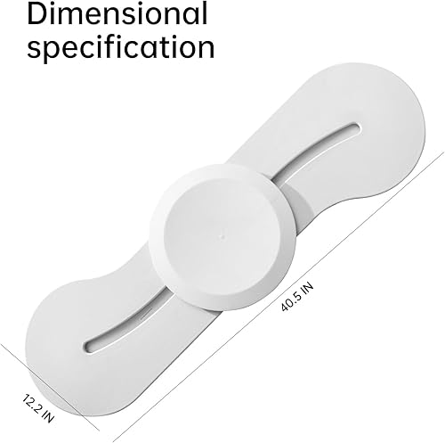 Miniatura 6 de Tablero de transferencia de movilidad con disco deslizante, apto para FSA, sistema de transferencia de pacientes para usuarios de sillas de ruedas,