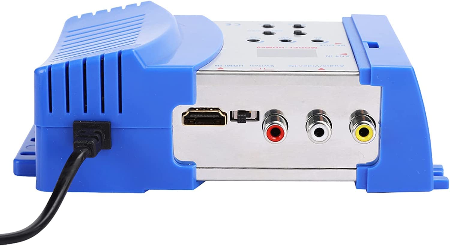 Modulator HD, HDM69 cyfrowy modulator HDMI Dual Bnad VHF UHF, regulowany poziom wyjścia od 80 do 95 dB, modulator HF do 1080P