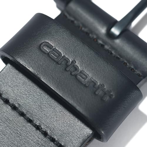 Carhartt Men's Rugged Full Grain Burnished Leather Box Belts, W/Antique Harness Buckle Hardware4