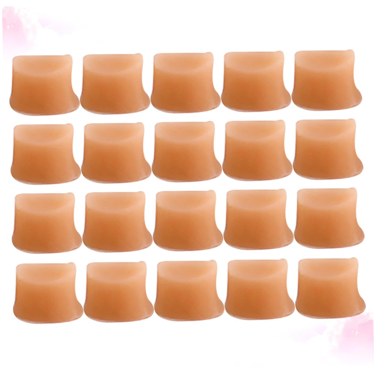 Toddmomy 20Pcs Durable Horn Silicone Pad for Trumpet and Flute Accessories High Grade Cushion Key Pads for and Easy Replacement