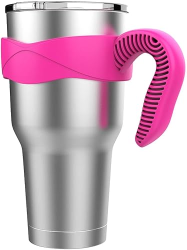 Mango de vaso para vaso YETI Rambler, Rtic de 30 onzas, diseño anterior, Sic, OZARK TRAIL y más, sin BPA (solo asa) (verde)