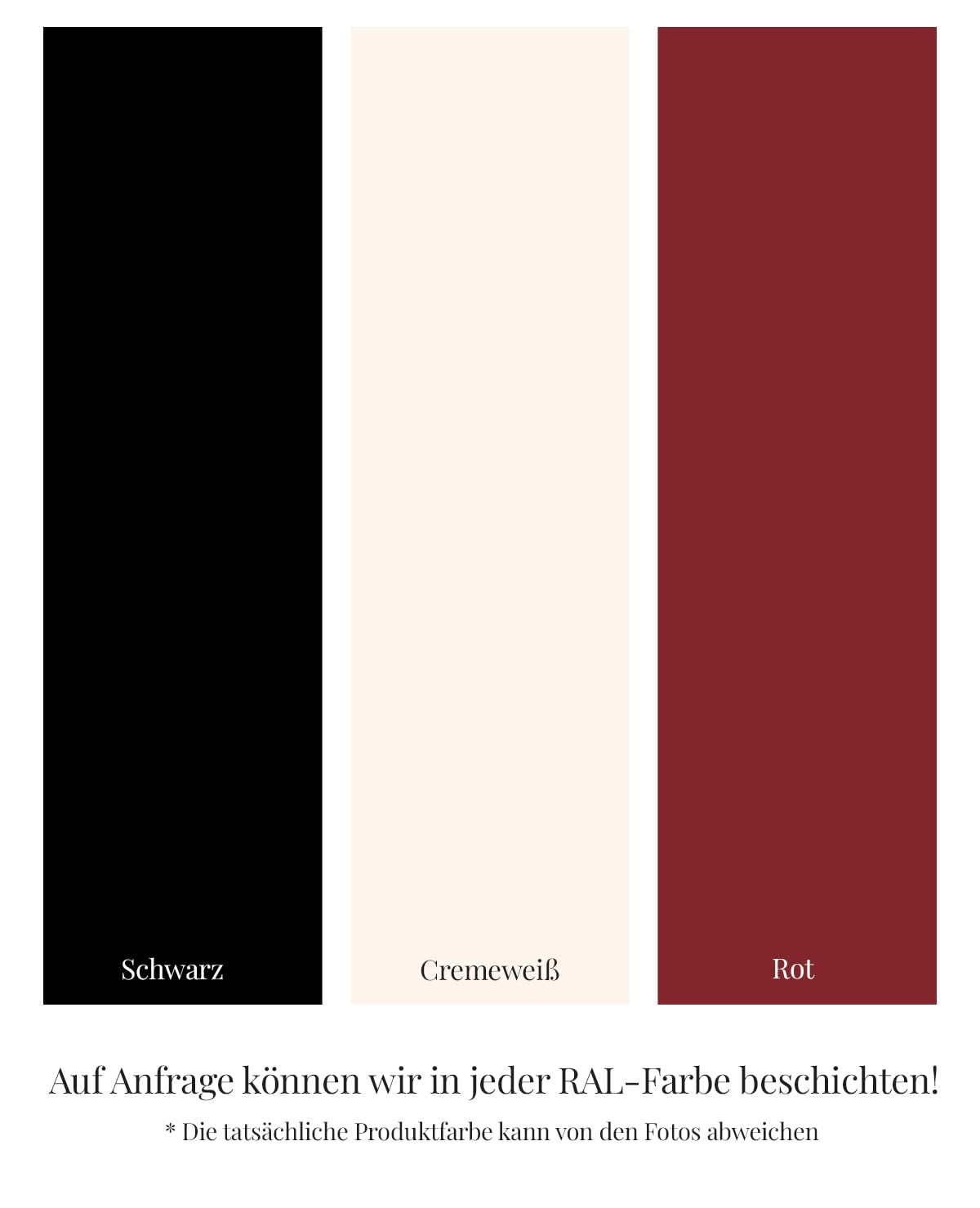 Moderner Aluminium Kerzenhalter, kippstabil & schaukelnd, für Stabkerzen & Teelichter, Elegantes Design, hochwertig & schwer – Rocky Kerzenständer (Schwarz)