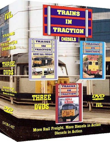 Trains In Traction Deisels - 3 Dvd Box [Edizione: Regno Unito] [Edizione: Regno Unito]