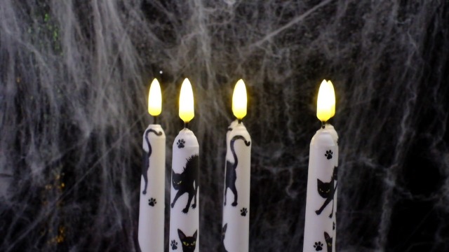 Amazon.com: NONNO & ZGF Halloween 6 Pack Flameless White