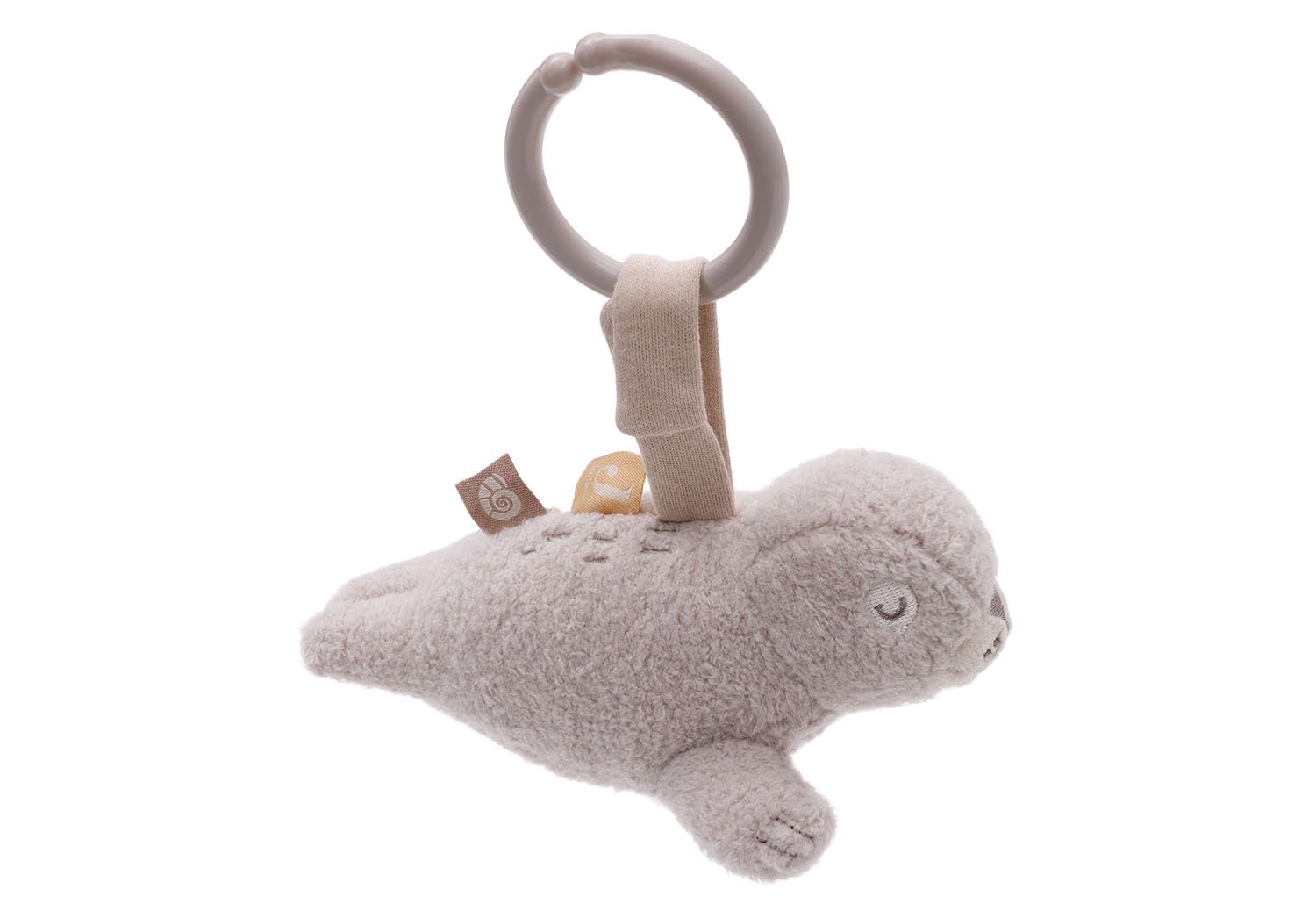 Jollein Babyspielzug Turtle - Zum Aufhängen - Kinderwagen Spielzeug - Mit Glocke - Babyschale Spielzeug - Kinderwagen Zubehör - Schildkröte