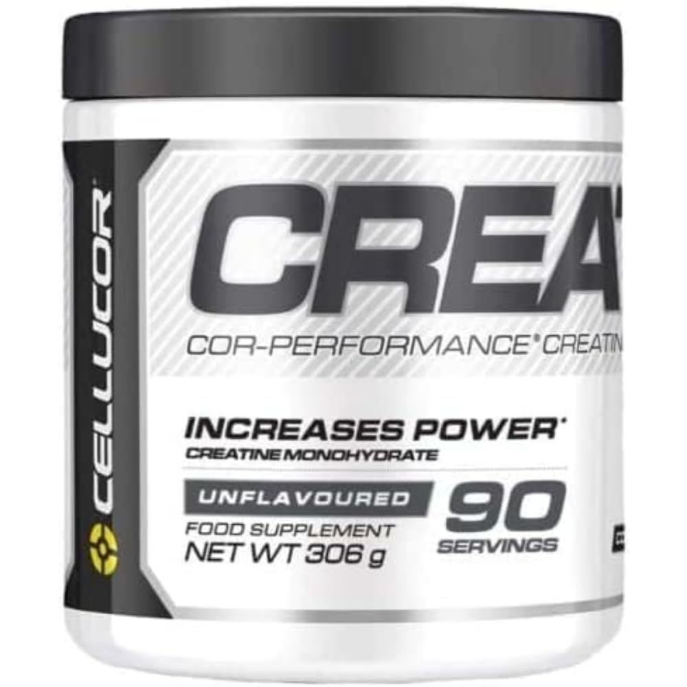 Cellucor Cor-Performance Creatine Monohydrate Powder Micronized for Increased Absorption | Creatine Monohydrate for Bodybuilding | Vegan Creatine Powder for Sport Flavorless | 90 Servings | 306 g